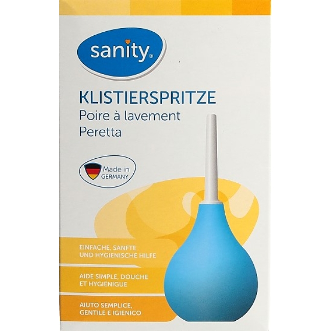 SANITY Birnspritze Gr13 483ml zweiteilig