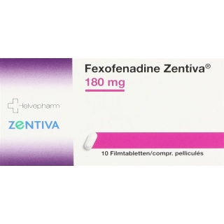 FEXOFENADINE Zentiva Filmtabl 180 mg