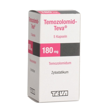 TEMOZOLOMID Teva Kaps 180 mg