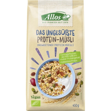 ALLOS Das ungesüsste Protein-Müsli