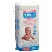 TIDOO Maxi Baumwoll-Quadrate Familie Bio TIDOO Maxi Baumwoll-Quadrate Familie Bio