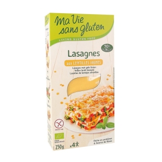 MA VIE S GLUT Lasagne gelbe Linsen