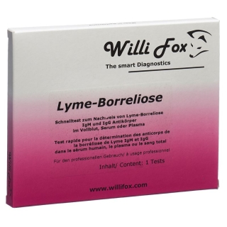 WILLI FOX Lyme-Borreliose Schnelltest