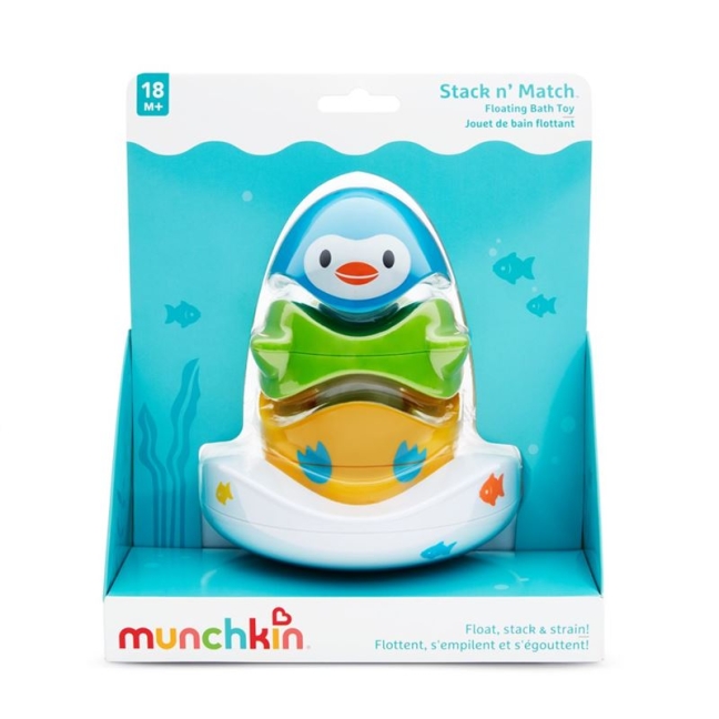 MUNCHKIN Stack n' Match schwimmendes Spielzeug