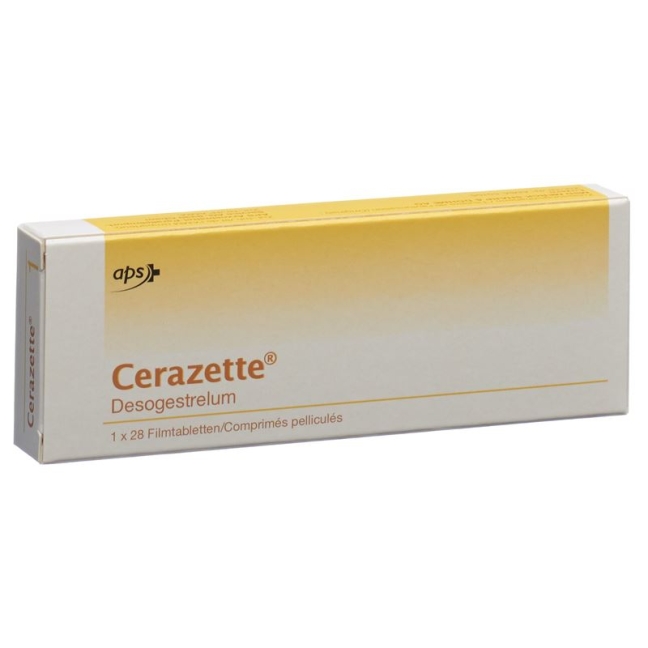 CERAZETTE (PI) пленочная таблетка 0,075 мг