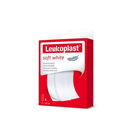 LEUKOPLAST soft white 4x10cm