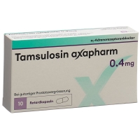 Тамсулозин Аксафарм Рет Капс 0,4 мг 100 шт. Тамсулозин Аксафарм Рет Капс 0,4 мг 100 шт.