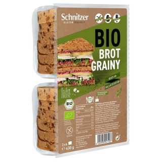 SCHNITZER Bio Körniges Schnittbrot