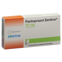 ПАНТОПРАЗОЛ Зентива таблетки в пленочной оболочке 40 мг