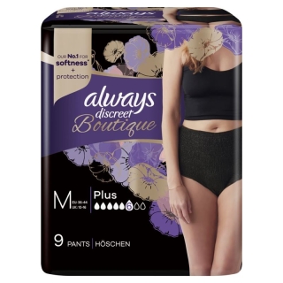 Брюки при недержании Always Discreet Boutique M черные 9 шт.