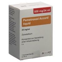 PEMETREXED Accord liquid 850 mg/34ml PEMETREXED Accord liquid 850 mg/34ml