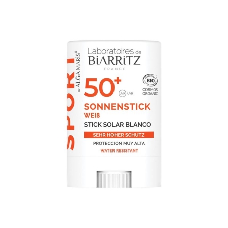 BIARRITZ Sonnenstick weiss LSF50+ ohne Parf