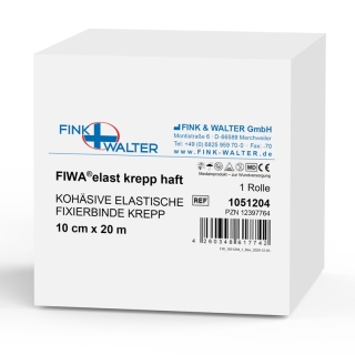 FIWA elast Fixierbinden krepp haft 10cmx20m