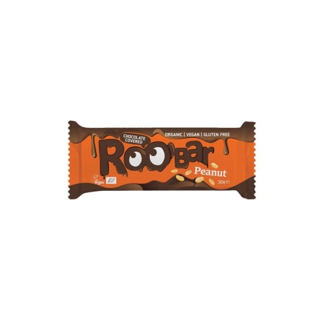 ROOBAR Schokoriegel mit Erdnüssen