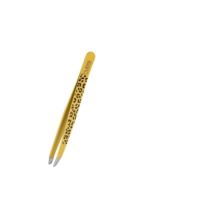 RUBIS Pinzette schräg Leopard