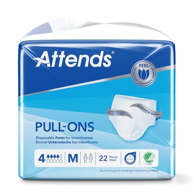 ATTENDS Pull Ons 4 M