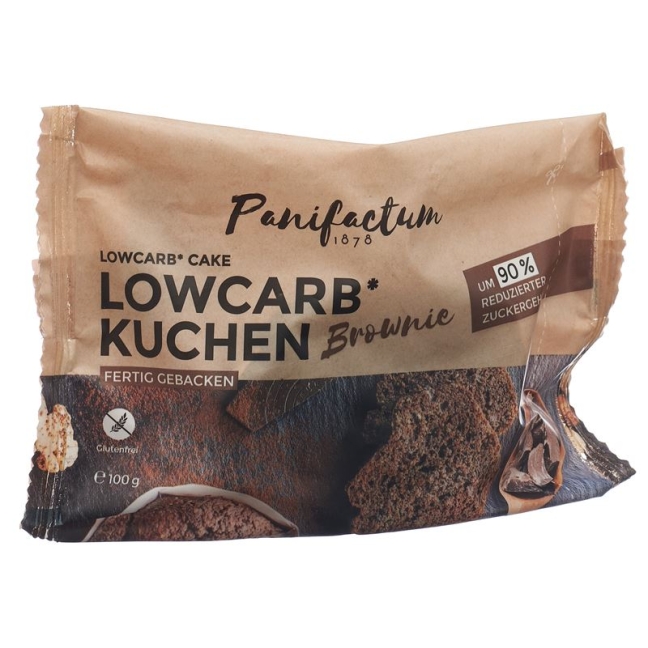 PANIFACTUM Lowcarb Browniekuchen glutenfr