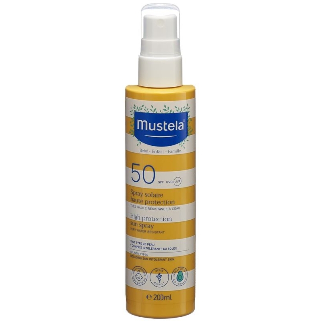 MUSTELA Sonnenschutz Sonnenspray LSF50