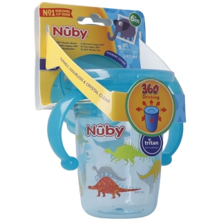 NUBY Trinkta 360° Wonder Cup TRITAN 240ml BLEU