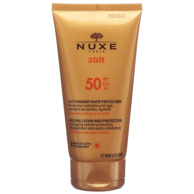 NUXE SUN Lait Vis&Corps SPF50