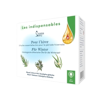 AROMASAN Les Indispensables für Winter Bio 3x10ml