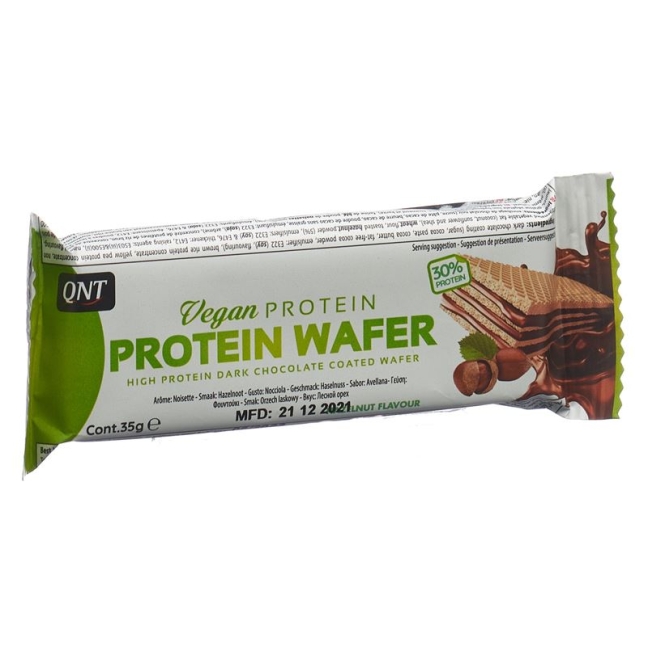 QNT Vegan Protein Wafer Hazelnut