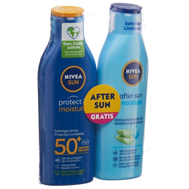 NIVEA Mixpack P&M Lotion LSF50 400ml After Sun Lot