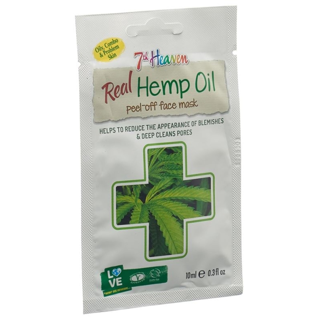 7TH HEAVEN Real Hemp Oil Peel-off Mask