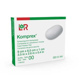 Komprex Schaumgummi Kompressen 9см x 6.5см x 1см