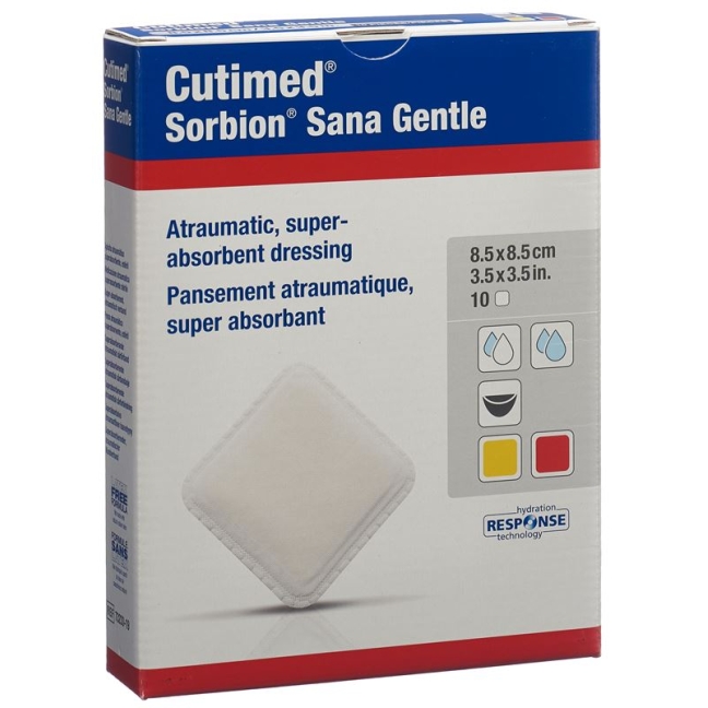 CUTIMED Sorbion Sana Gentle 8.5x8.5cm