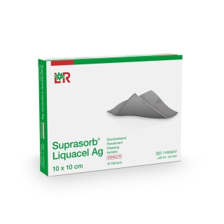 SUPRASORB Liquacel Ag 10x10cm