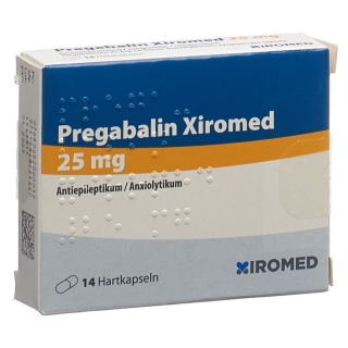 PREGABALIN Xiromed Kaps 25 mg PREGABALIN Xiromed Kaps 25 mg