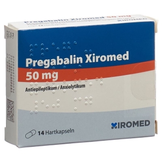 PREGABALIN Xiromed Kaps 50 mg PREGABALIN Xiromed Kaps 50 mg