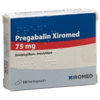 PREGABALIN Xiromed Kaps 75 mg PREGABALIN Xiromed Kaps 75 mg