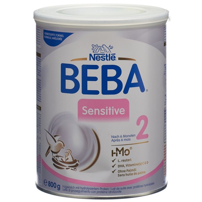 Beba Sensitive 2 через 6 месяцев Ds 800 г