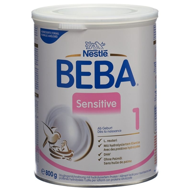 Beba Sensitive 1 от рождения Ds 800 г