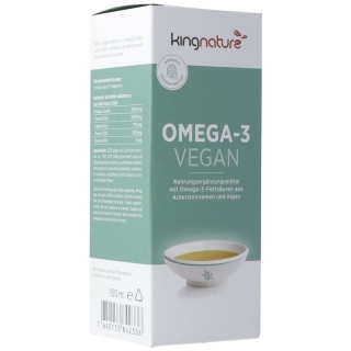 KINGNATURE Omega-3 vegan liq