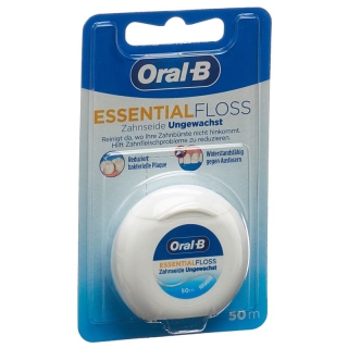 Oral-B Essentialfloss 50 м, невощеная