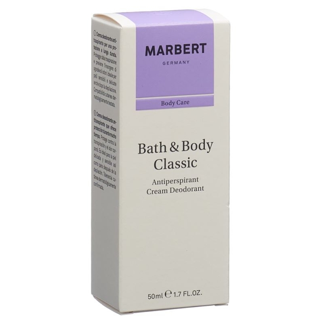 Marbert B&b Classic Anti-Perspirant крем Deo 50мл