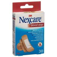 Пластыри 3M Nexcare Blood-Stop, 3 размера, смешанные, 30 шт. Пластыри 3M Nexcare Blood-Stop, 3 размера, смешанные, 30 шт.