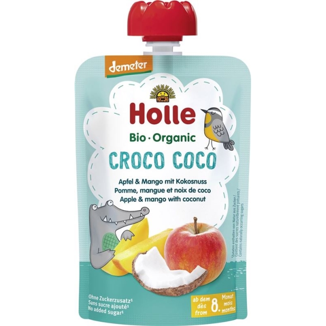 Holle Pouchy Apfel mit Mango 90г