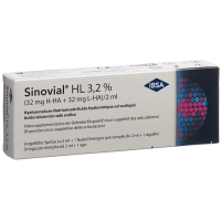 Sinovial HL Inj Lös 3,2% Фертспр 2 мл Sinovial HL Inj Lös 3,2% Фертспр 2 мл