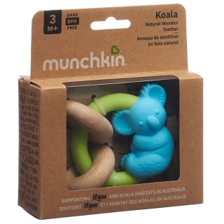 MUNCHKIN Koala Beissring aus Naturholz