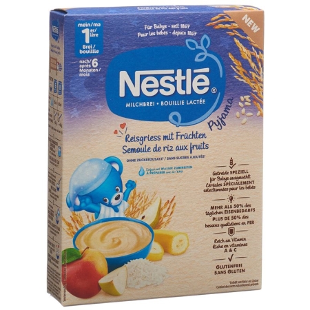 NESTLE Reisgriess Pyjama mit Früchten 6M