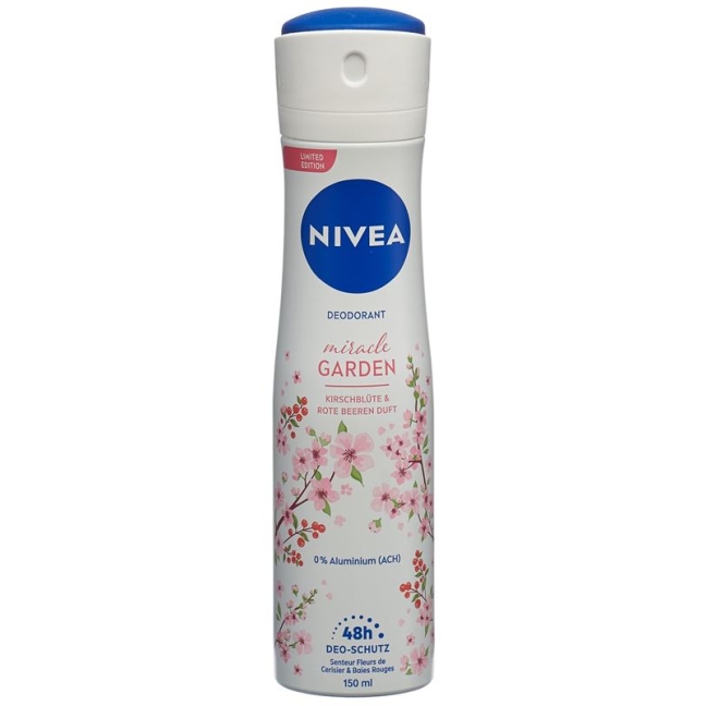 NIVEA Female Deo Miracle Garden Kirschblüte