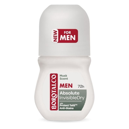 BOROTALCO Men Deo Roll-on Invisible Dry