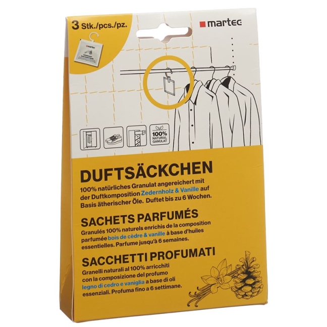 MARTEC Schrank-Duftsäckchen