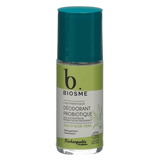 Шариковый дезодорант с пробиотиком BIOSME Eau Aloe Vera