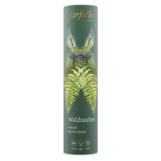 FARFALLA natural eau de cologne Waldzauber