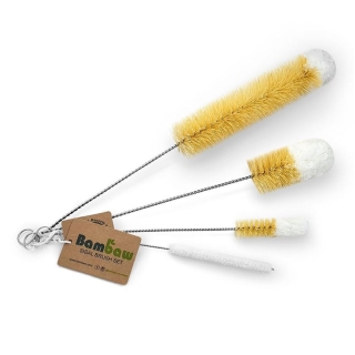 BAMBAW Flaschen-Bürsten Set